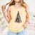 Christmas Tree Of Books For Readers And Librarians Comfort Colors Tank Top Grey