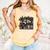 Cosy Sloth In Bookshelf With Plants Comfort Colors Tank Top Grey