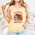 Cozy Readers Book Society Fall Autumn Floral Pumpkin Season Comfort Colors Tank Top Grey