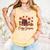 Cozy Season Autumn Leaves Books Pumpkins Fall Halloween Comfort Colors Tank Top Grey