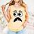 Creepy Face Carrot Halloween Book Character Costume Comfort Colors Tank Top Grey