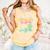 Crochet And Reading Crocheter Bookish Crocheting Book Lover Comfort Colors Tank Top Grey