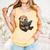 Cute Book Sea Otter Comfort Colors Tank Top Grey