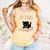 Cute Cats And Books Aesthetic Feline Reader Graphic Premium Tri-Blend Comfort Colors Tank Top Grey