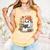 Cute Cozy Ghost Reading With Cat Book Lover Autumn Fall Comfort Colors Tank Top Grey