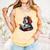 Cute Dog Basset Hound Reading Book Comfort Colors Tank Top Grey