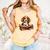 Cute Dog Beagle Reading Book Comfort Colors Tank Top Grey