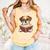 Cute Dog Boxer Reading Book Comfort Colors Tank Top Grey Cute Dog Boxer Reading Book Comfort Colors Tank Top Grey