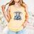 Cute Elephant Reading Universe Book Comfort Colors Tank Top Grey Cute Elephant Reading Universe Book Comfort Colors Tank Top Grey