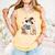 Cute Ghost Reading Book Librarian Book Lover Comfort Colors Tank Top Grey