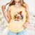 Cute Ghost Reading Book Lovers Halloween Pumpkin Women Girls Comfort Colors Tank Top Grey