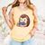 Cute Hedgehog Book Lover Readers Animal Reading Comfort Colors Tank Top Grey