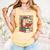 Cute Hedgehog Book Nerd Comfort Colors Tank Top Grey