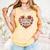 Cute Just A Girl Who Loves Books Heart Shape Reader Comfort Colors Tank Top Grey