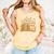 Cute Kawaii Cat Books Flowers Comfort Colors Tank Top Grey