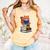 Cute Kawaii Kids Reading Books Glasses Red Panda Lover Comfort Colors Tank Top Grey