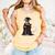 Cute Mouse Reading Book Graduation Comfort Colors Tank Top Grey