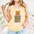 Cute Orange Tabby Cat Reading On Pile Of Books Comfort Colors Tank Top Grey
