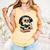 Cute Panda Reading Book Under Moon Bookworm Coffee Lover Comfort Colors Tank Top Grey