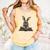 Cute Rabbit Bunny Book Lover Comfort Colors Tank Top Grey Cute Rabbit Bunny Book Lover Comfort Colors Tank Top Grey