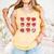 Cute Reading Hearts Valentine Day Book Lover Teacher Student Comfort Colors Tank Top Grey