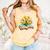 Daffodils Flowers Book Floral Comfort Colors Tank Top Grey