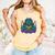 Dragon Read Reading Librarian Book Across America Kids Comfort Colors Tank Top Grey