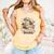 Easily Distracted By Books Book Wildflowers Book Lovers Comfort Colors Tank Top Grey