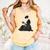 Emily Dickinson Reading A Book Comfort Colors Tank Top Grey