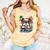 English Bulldog Reading a Book Dog Comfort Colors Tank Top Grey