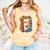 Equal Rights Book Flower Resist Feminist LGBTQ Floral Comfort Colors Tank Top Grey