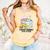 Every Bunny Loves To Read Easter Cute Reading Books Lover Comfort Colors Tank Top Grey