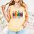 Floral Flower Book Equality Human Rights Women's Rights Comfort Colors Tank Top Grey