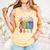 Floral Foxglove Daisy Tulip 8647 Books Lover Blooming Flower Comfort Colors Tank Top Grey