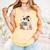 Ghost Reading Book Coquette Bow Halloween Girl Kid Teacher Comfort Colors Tank Top Grey