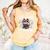 Go Away I'm Reading Book Reader Cute Fox Loves Books Comfort Colors Tank Top Grey