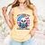 A Good Day To Read a Book Reading Eagle With American Flag Comfort Colors Tank Top Grey A Good Day To Read a Book Reading Eagle With American Flag Comfort Colors Tank Top Grey