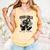 Good Girls Read Spicy Skeleton Book Club Comfort Colors Tank Top Grey