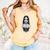 Gothic Goth Girl Woman Movie Book Art Comfort Colors Tank Top Grey
