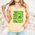 Green Comic Book Green Graphic Comfort Colors Tank Top Grey
