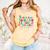 Groovy Christmas Most Likely To Read A Book On Christmas Comfort Colors Tank Top Grey