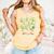 Groovy It's Good Luck To Read St Patrick's Day Book Lucky Comfort Colors Tank Top Grey