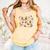Halloween Ghost Book Lover Comfort Colors Tank Top Grey