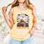 Haunted By My TBR Boo Halloween Book Lover Librarian Comfort Colors Tank Top Grey