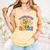 HUGvyn Preppy 100 Days In The Books Teacher Reading Coffee Comfort Colors Tank Top Grey