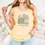 I'm Booked Tonight Cozy Floral Book Lover Graphic Comfort Colors Tank Top Grey