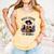 I'm Reading Halloween Witch Book Lover Comfort Colors Tank Top Grey