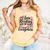 Its A Good Day To Read Book Across America Kids Comfort Colors Tank Top Grey