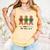 Just Booked For The Holidays Gingerbread Comfort Colors Tank Top Grey