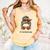 Just a Girl Who Loves Books Pajamas Shirt Reading Book Lover Comfort Colors Tank Top Grey